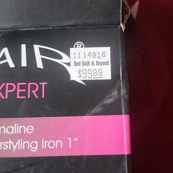 Chi Air Expert, Classic Tourmaline Ceramic Hairstyling. Iron 1 with Thermal Mat.